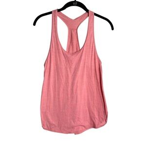 Lululemon Coral Striied Racer back Tank EUC